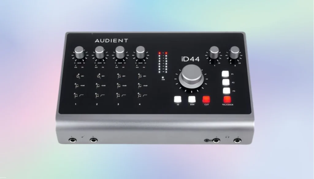 audio interface with mixer