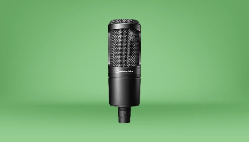 Audio-Technica AT2020 Cardioid Condenser Studio XLR Microphone