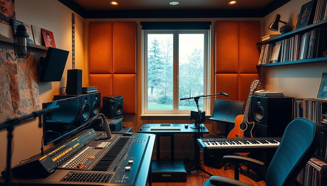 home music recording studio