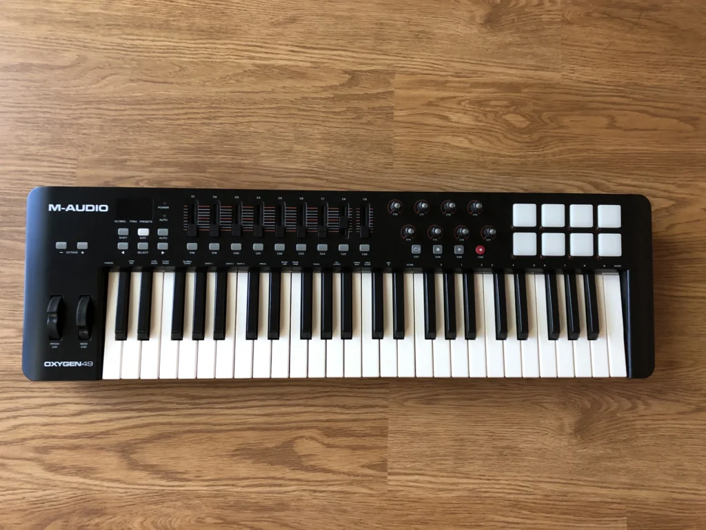 M Audio MIDI Controller Oxygen 49