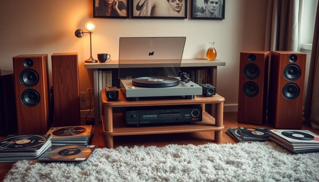 turntable setup